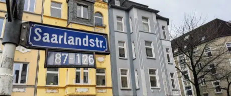 Visualisierung: Saarlandstraße als Flaniermeile