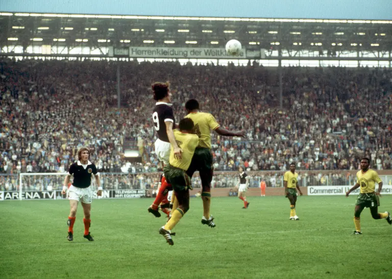 Schottland - Zaire in Dortmund WM 1974