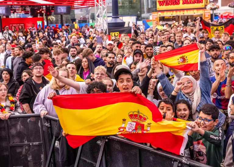 Spanien-Fans