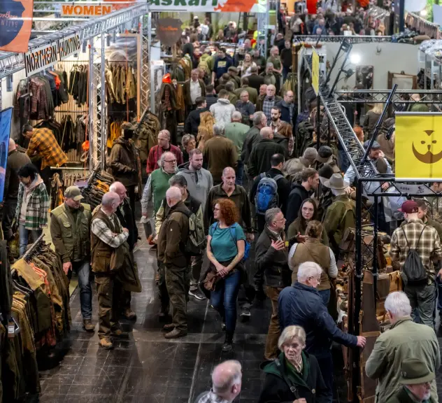 Publikum auf der Messe Jagd & Hund