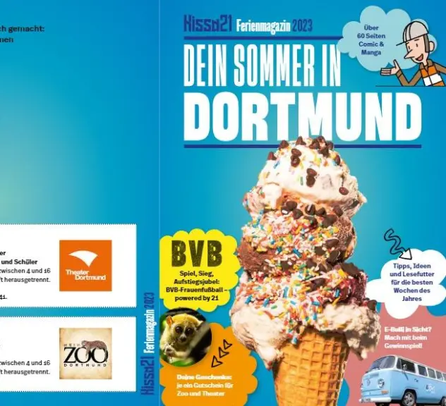 Kissa Dortmund ist kostenlos an mehreren Orten in Dortmund erhältlich. 