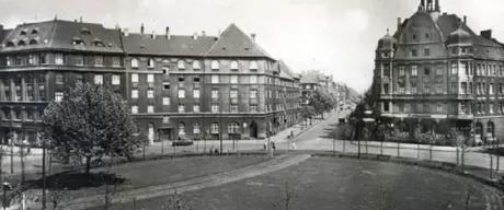 Historisches Bild vom Borsigplatz von 1940