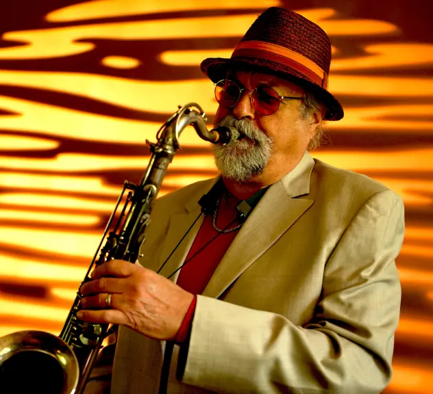 Joe Lovano mit Saxophon