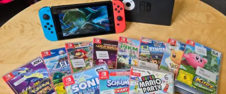 Eine große Übersicht der Switch-Spiele